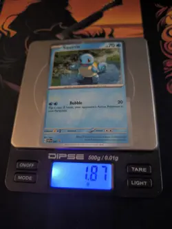 Pokemon Squirtle 🇬🇧 Nm Holo SV Black Star Promos Pokemon 2023 Card Og - Image 5