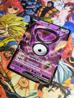 Pokemon Unown V 🇩🇪 Nm Og Pokemon Holo Card Black Star Promo 2023 SWSH Icognito - Image 3