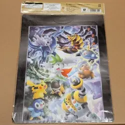Pocket Monster Pokemon Card Game DP Movie 2008 Premium Collection Set of 9 Hobby - Image 2
