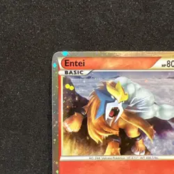 Pokemon Entei TCG Holo Card HGSS20 Promo - Image 2