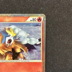 Pokemon Entei TCG Holo Card HGSS20 Promo - Image 3