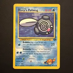 Misty's Poliwag 89/132 Gym Challenge Pokemon S296 - Image 1
