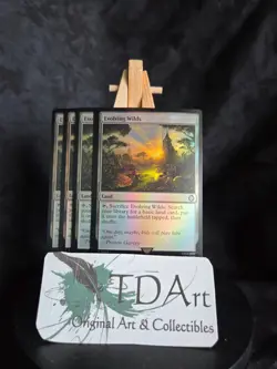 4x EVOLVING WILDS ~ NM ~ MTG Magic- 0263 PIP Fallout FOIL - Image 1