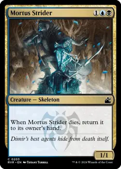 MTG Foil - Mortus Strider - 203 / NM / English - Image 1