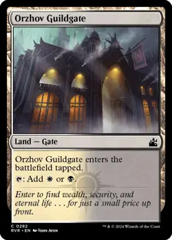 MTG Foil - Orzhov Guildgate - 282 / NM / English - Image 1