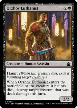 MTG Foil - Orzhov Euthanist - 88 / NM / English - Image 1
