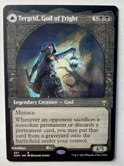 MTG Tergrid, God of Fright / Tergrid's Lantern (Showcase) Kaldheim #307 - Image 1