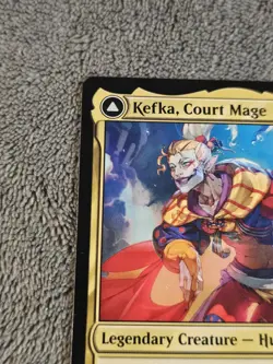 x1 Kefka, Court Mage / Kefka, Ruler of Ruin MTG Final Fantasy FIN 231 Regular - Image 2