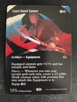MTG Cori-Steel Cutter - Tarkir Dragonstorm Showcase 343 - Image 1