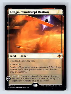 Adagia, Windswept Bastion #250 Regular Mythic MTG 2025 Edge of Eternities - Image 1
