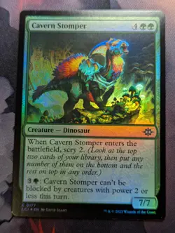 Cavern Stomper - LCI - 0177 - MTG - TCG Card - FOIL - Image 1