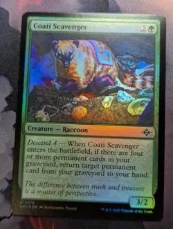 Coati Scavenger - LCI - 0179 - MTG - TCG Card - FOIL - Image 1
