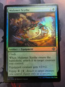 Malamet Scythe - LCI - 0200 - MTG - TCG Card - FOIL - Image 1