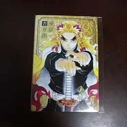 Demon Slayer Portrait Card Rengoku Kyojuro Jump Shop - Image 1