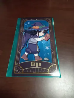 Ufotable Cafe Demon Slayer Halloween 2024 Machiasobi Magical Card B Tomioka Yosh - Image 1
