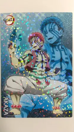 Sp-08 Akaza Demon Slayer Chips Card - Image 1