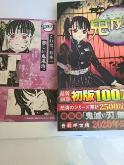 Demon Slayer: Kimetsu No Yaiba Volume 18 Illustration Card Bonus Kanao Anime Ada - Image 1