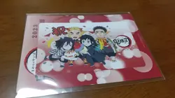 Demon Slayer Ufotablecafe Point Prize Rengoku Kyojuro Birthday 2023 Ic Card Stic - Image 1