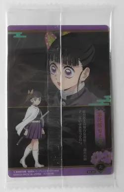 Demon Slayer Wafer 9 W9-20 Chestnut Flower Fall Kanao Character Card Embossed R - Image 2