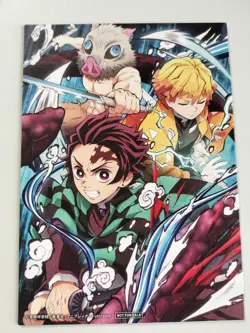 Novelty Illustration Card Demon Slayer: Kimetsu No Yaiba Kamado Tanjiro Agatsuma - Image 1