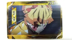 3-04 Agatsuma Zenitsu Demon Slayer Metal Card Collection 3 Breakfast Area - Image 1