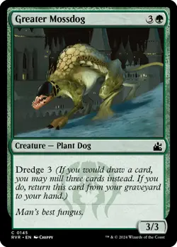 MTG Foil - Greater Mossdog - 145 / NM / English - Image 1