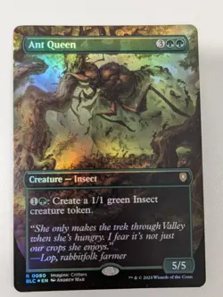 Ant Queen (Borderless) - MTG Commander: Bloomburrow Foil RARE - Image 1