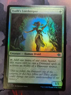 Ixalli's Lorekeeper - LCI - 0194 - MTG - TCG Card - FOIL - Image 1