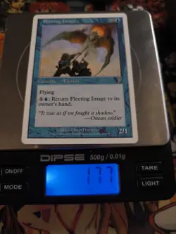 MTG Fleeting Image 🇬🇧 🟨 Nm 7th Seventh Edition Magic the Gathering Rare OG - Image 3