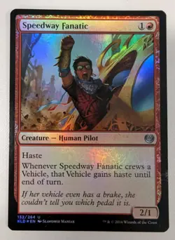 Speedway Fanatic - MTG Kaladesh FOIL - Image 1
