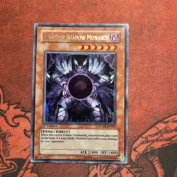 Caius The Shadow Monarch SDDE-EN001 - 1st Edition LP - Ultra Rare Yugioh TCG - Image 1