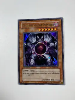 Caius The Shadow Monarch SDDE-EN001 - 1st Edition LP - Ultra Rare Yugioh TCG - Image 1
