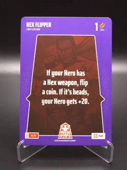 Hex Flipper 2025 Bo Jackson Battle Arena Alpha Update Play Card #PL-79 - Image 5
