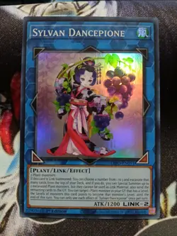 Yugioh Sylvan Dancepione Super Rare DIFO-EN051 1st Near Mint - Image 1