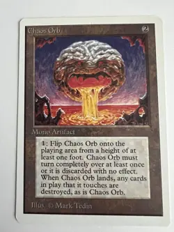 Mtg Magic The Gathering Chaos Orb 2Ed Un Unlimited 1 Card - Image 1
