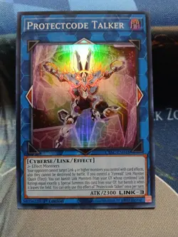 Yugioh Protectcode Talker Super Rare CYAC-EN048 1st Near Mint - Image 1