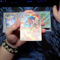 Lycanroc AR 107/100 Battle Partners SV9 Pokemon Japanese - USA NM - Image 3