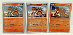 Entei Holo Rare #030/197 2023 Obsidian Flames Pokemon plus Reverse Holo - Image 1