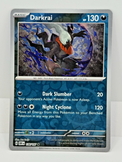 Darkrai Reverse Holo Rare #136/197 2023 Obsidian Flames Pokemon Card - Image 1