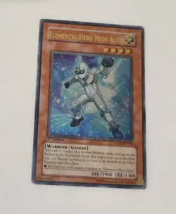 Elemental Hero Neos Alius TAEV-EN018 1st Edition Yugioh Card English Rare - Image 3