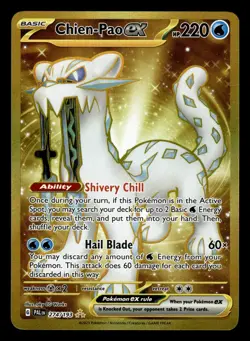Chien-Pao ex 274/193 Hyper Rare Paldea Evolved Pokemon Card - Image 1