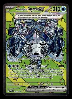 Wellspring Mask Ogerpon ex 152/131 SIR Prismatic Evolutions Pokemon Card - Image 1