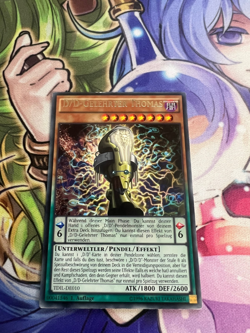 D/D/ SAVANT THOMAS RARE GERMAN TDIL-EN010 DE010 MODERATE PLAY YUGIOH - Image 1