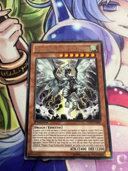 TEMPEST, DRAGON RULER OF STORMS ITALIAN LTGY-EN041 IT041 MODERATE PLAY YUGIOH - Image 1