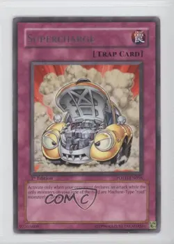 Supercharge 1st Ed. YuGiOh Power of the Duelist #POTD-EN056 2006 READ - Image 1