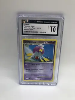 B6 Pokemon Card Drifblim Reverse Holo CGC 10 Mint, Diamond & Pearl 24/130, 2007 - Image 1