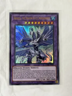 Yu-Gi-Oh Trishula, the Dragon of Icy Imprisonment JUMP-EN088 Ultra Rare Card - Image 1