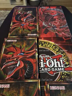 Yugioh Trading Card Game Play Mat Board 1996 Konami Yu-Gi-Oh -LOT OF 6 - Image 3