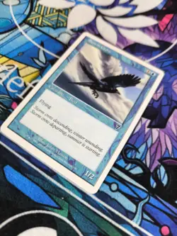 MTG Storm Crow 🇬🇧 Nm Seventh 7th Edition Magic the Gathering OG Card Karte - Image 2