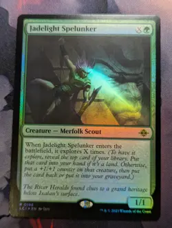 Jadelight Spelunker - LCI - 0196 - MTG - TCG Card - FOIL - Image 1